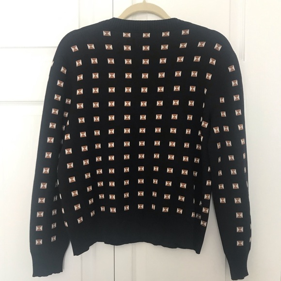 Hermes 2019 Silk Medor Design Sweater sized 42 - Picture 3 of 8